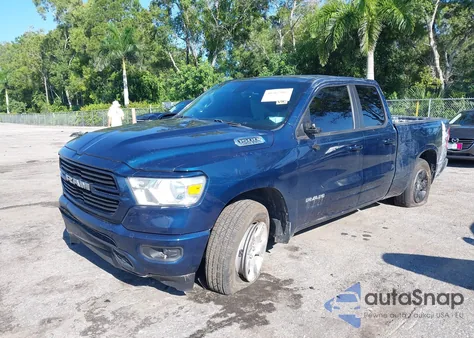 2021 Ram 1500 Big Horn Quad Cab 4X2 6'4 Box из США, поврежденный, VIN 1C6RREBT8MN795039